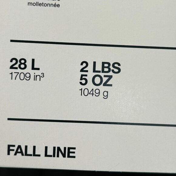 NWT The North Face Fall Line Backpack 28L Black Durable Hiking Travel Laptop OS - Picture 8 of 15